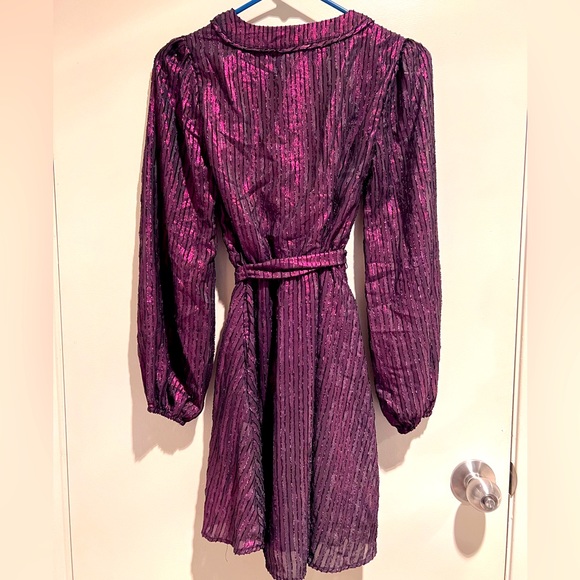 ModCloth Your Time to Shine Long Sleeve Dress XXS - Picture 2 of 3